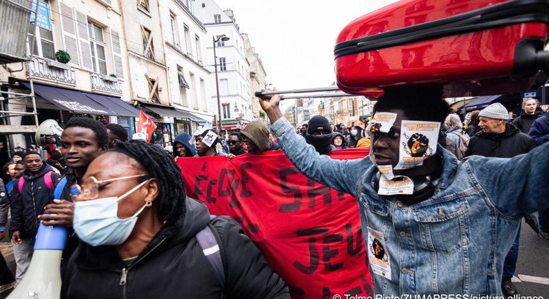 Homeless Africans in Paris bear the brunt of the upcoming Olympics