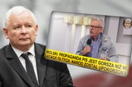 Jarosław Kaczyński i Marcin Wolski