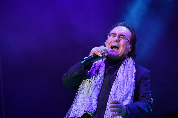 Al Bano podczas koncertu w Krakowie