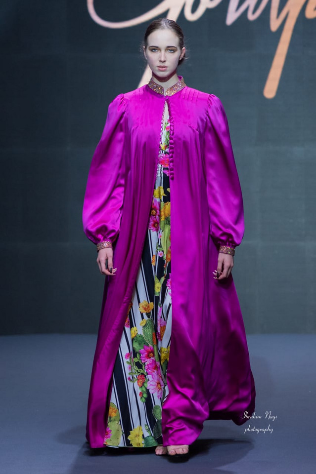 Prezentacja kolekcji Doroty Goldpoint na Dubaj Fashion Week 2021