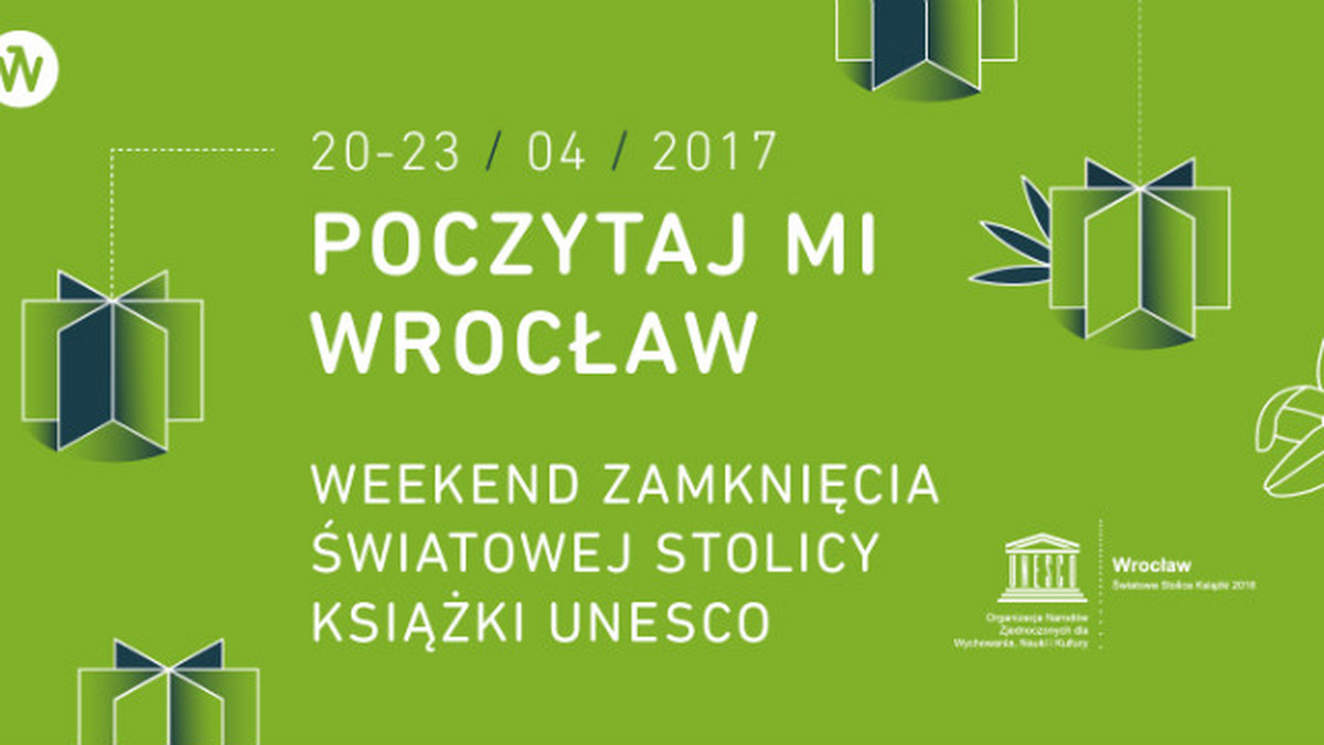 Europejska Noc Literatury na Nadodrzu będzie jednym z głównych punktów programu weekendu zamknięcia Światowej Stolicy Książki UNESCO Wrocław 2016. Z tej okazji w mieście odbędzie się także premierowe wykonanie Światowego Hymnu Książki. Pierwsze imprezy rozpoczną się 20 i potrwają do 23 kwietnia. Kolejną światową stolicą książki po Wrocławiu będzie Konakry, stolica Gwinei.