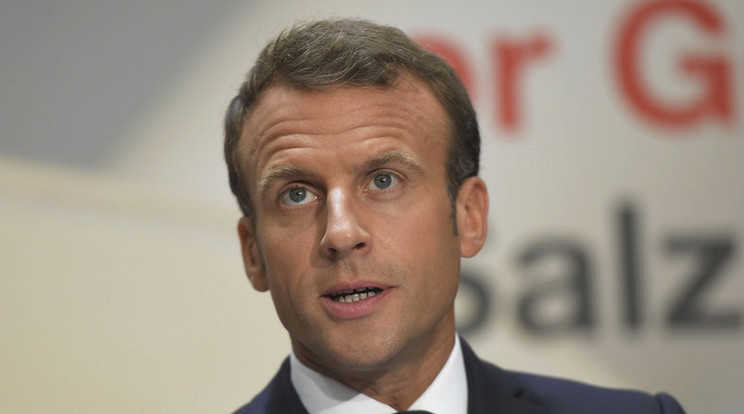 Emmanuel Macron /Fotó: MTI/EPA