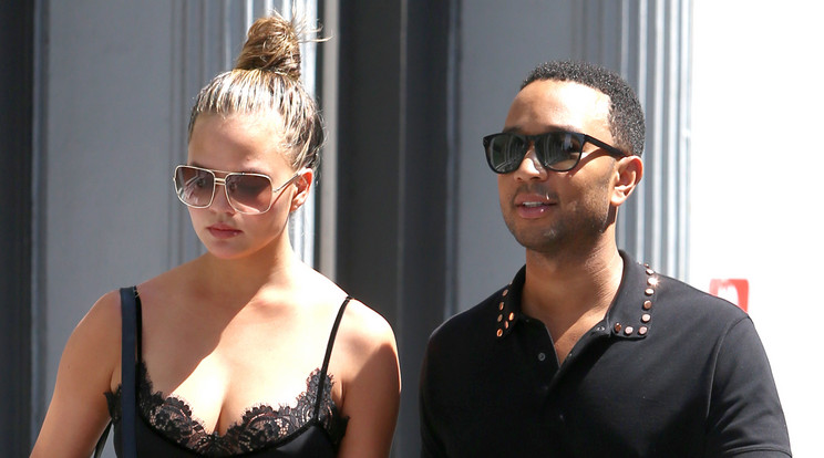 Chrissy Teigen a férjével, John Legenddel / Fotó: Northfoto