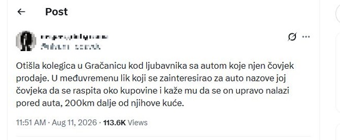 Muž na najbizarniji način saznao da ga žena vara