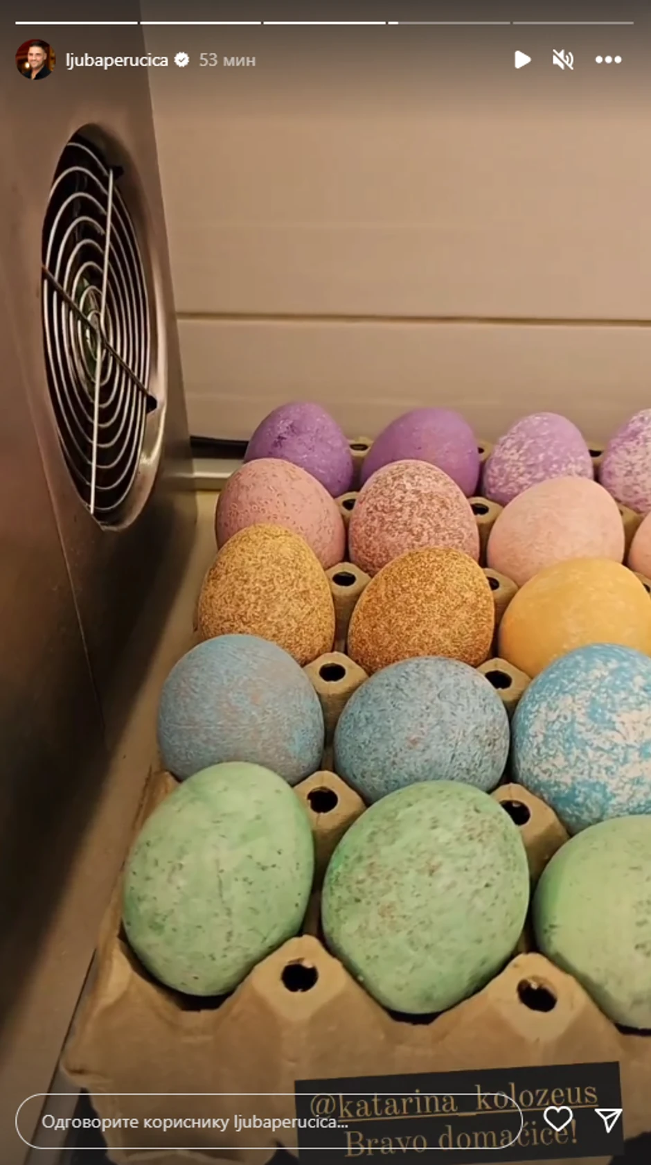 Poznati ofarbali jaja za Vaskrs