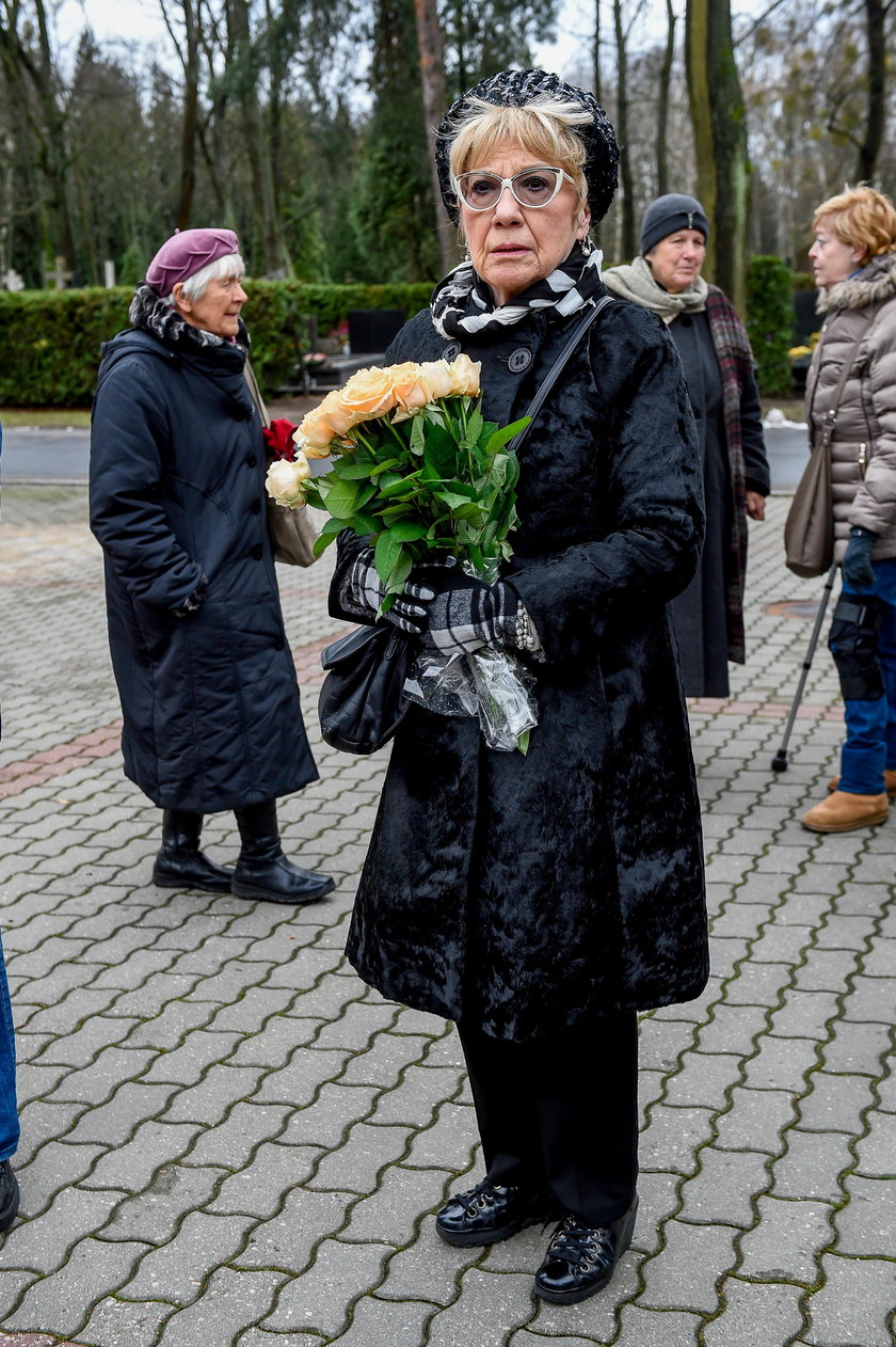 Pogrzeb Aliny Janowskiej