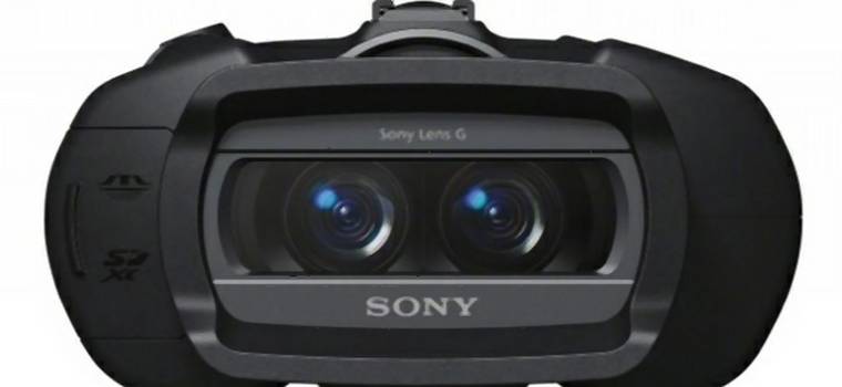 Cyfrowa lornetka Sony nagrywa w Full HD