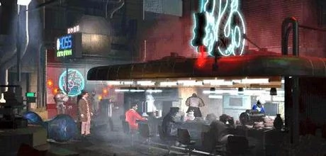 Screen z gry "Blade Runner"