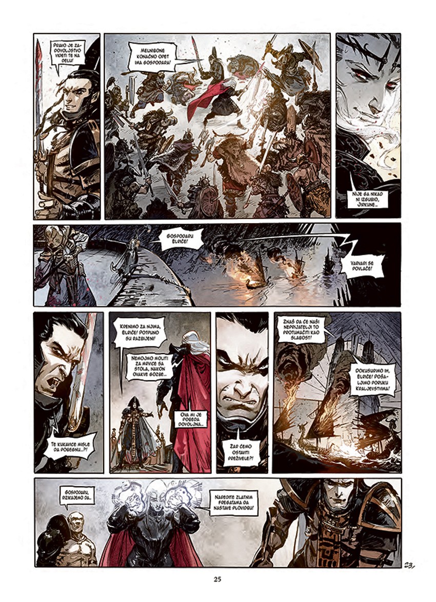 „Erlik“, integral; Scenario: Kano/ Blondel; Crtež: Telo; Format: 240x315 mm; Povez: tvrd; Broj strana: 216; Kolor; Izdavač: Makondo