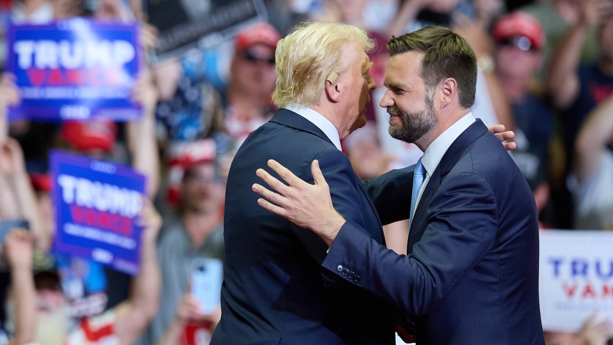 Oficjalne portrety Donalda Trumpa i J.D. Vance'a przed inauguracją sugerują zaostrzenie wizerunku [Źródło: Onet]