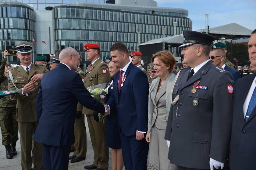 Złoty medal dla rzecznika MON