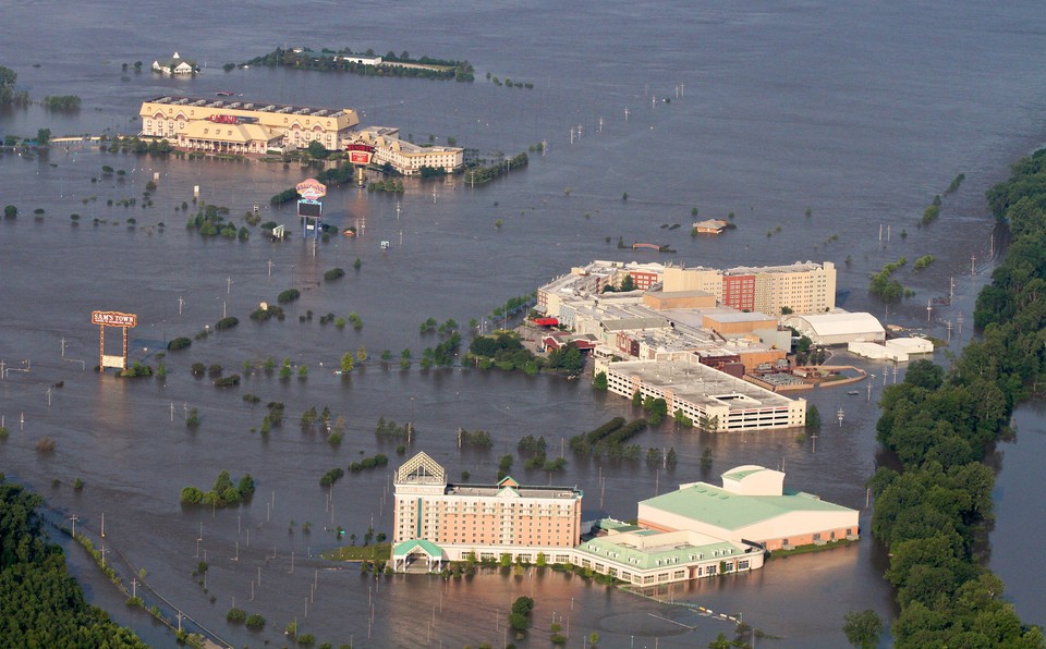 USA MISSISSIPPI RIVER FLOODING