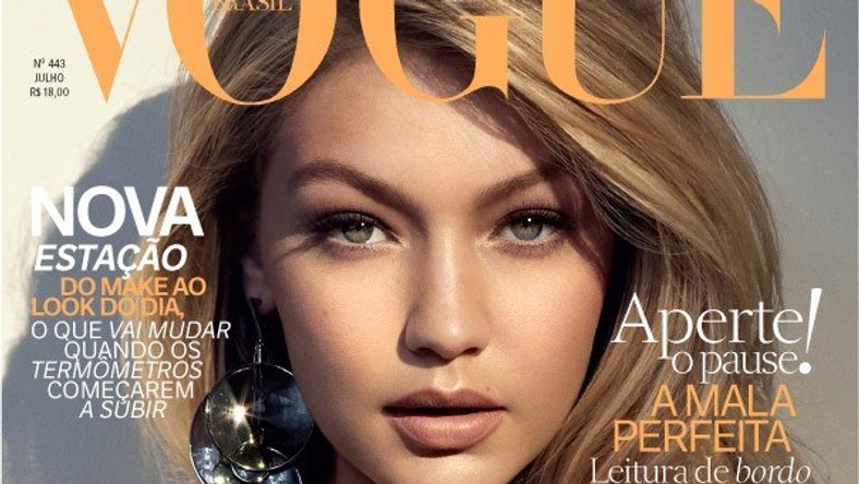 Gigi Hadid Top model goes '70s glamorous for Vogue Brazil - Pulse Nigeria