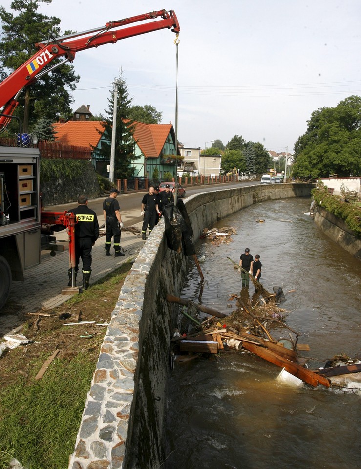 BOGATYNIA TYDZIEŃ PO POWODZI