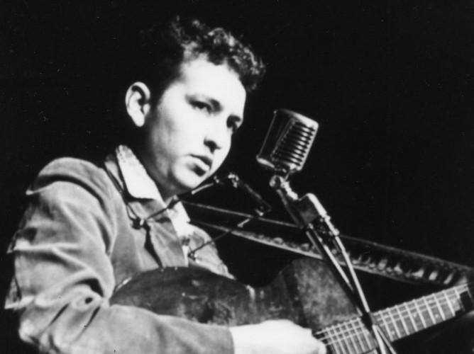 Bob Dylan na początku artystycznej drogi