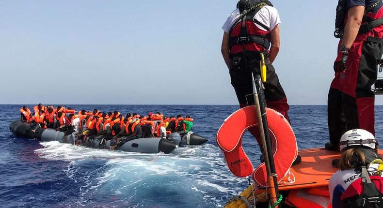 Migrants secourus en Espagne