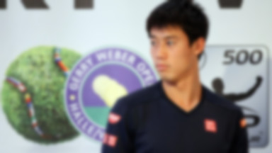 Kei Nishikori wycofał się z turnieju ATP w Halle