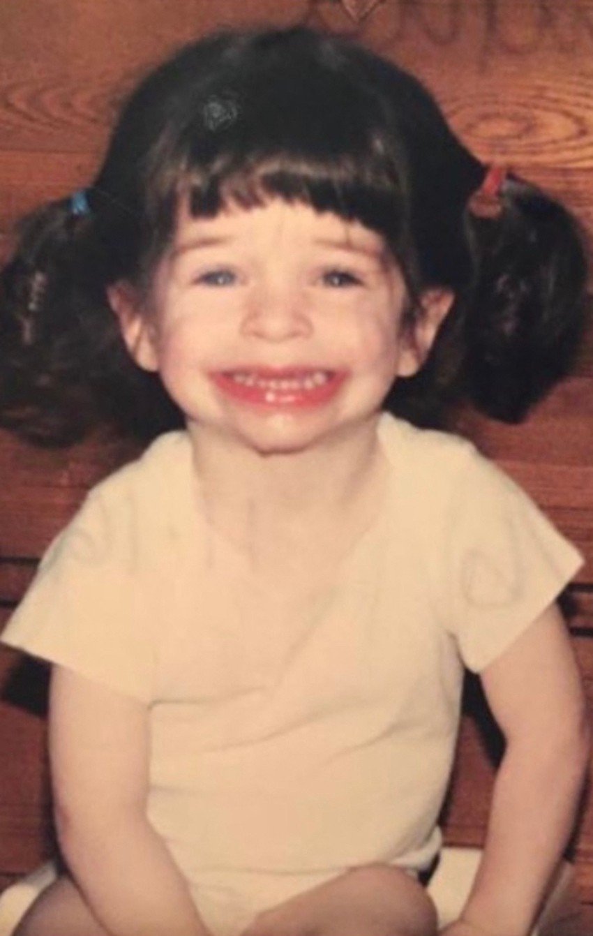 Samanta Remsdel kada je bila mala