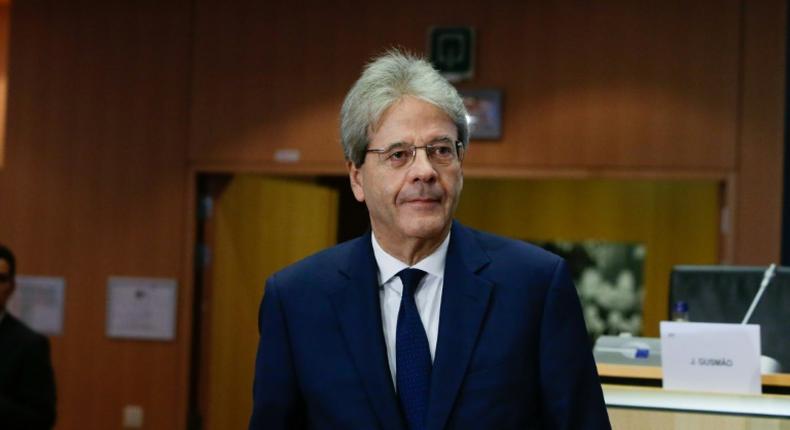 The rules, which aim to enforce budgetary discipline among European Union members, were born out of the financial crisis and needed to be updated, Paolo Gentiloni said; he is pictured October 3, 2019