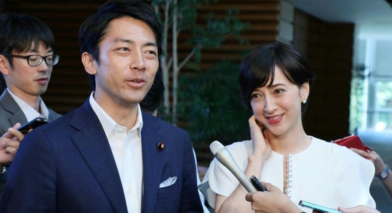 Koizumi said it had been a difficult decision to balance his duties as minister and his desire to be with his newborn