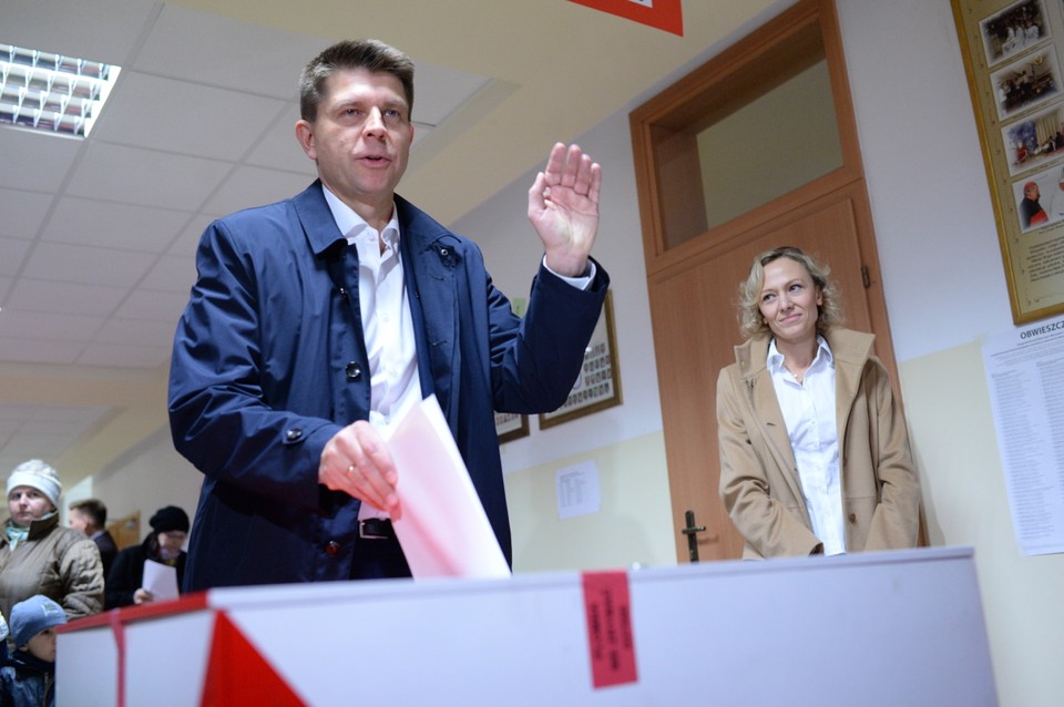 Ryszard Petru z żoną Małgorzatą