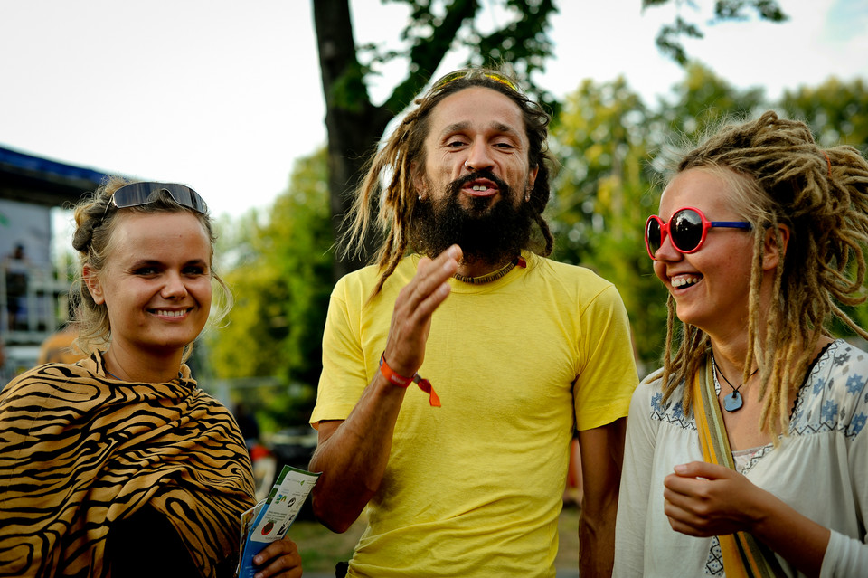 Publiczność na Ostróda Reggae Festival 2013 - dzień pierwszy