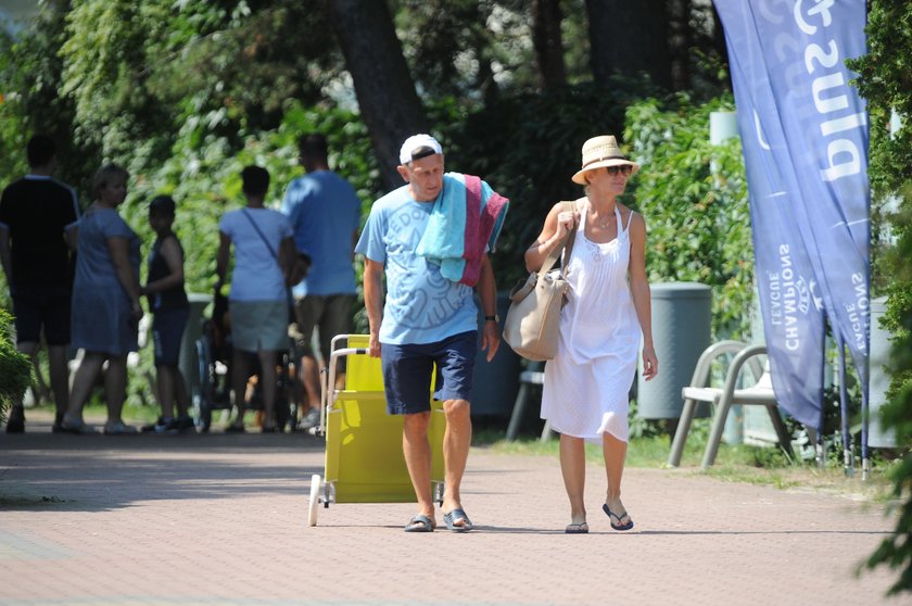 Jan Englert i Beata Ścibakówna