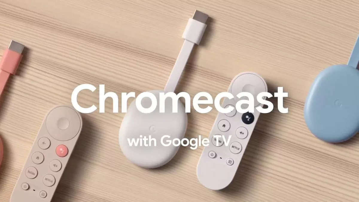 Chromecast z Google TV