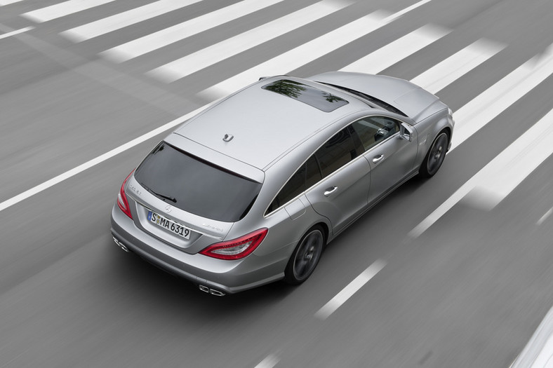 Mercedes CLS 63 AMG Shooting Brake: wystrzałowe kombi