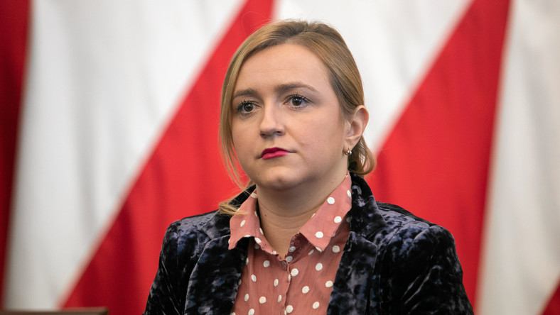 Olga Semeniuk , wiceminister rozwoju w rządzie PiS.