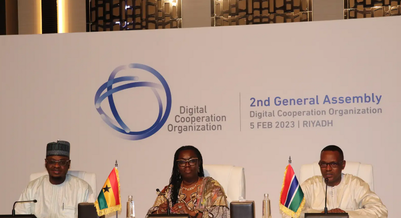 Ghana and Gambia's representatives at the 2nd General Assembly of Digital Coporation Assembly 