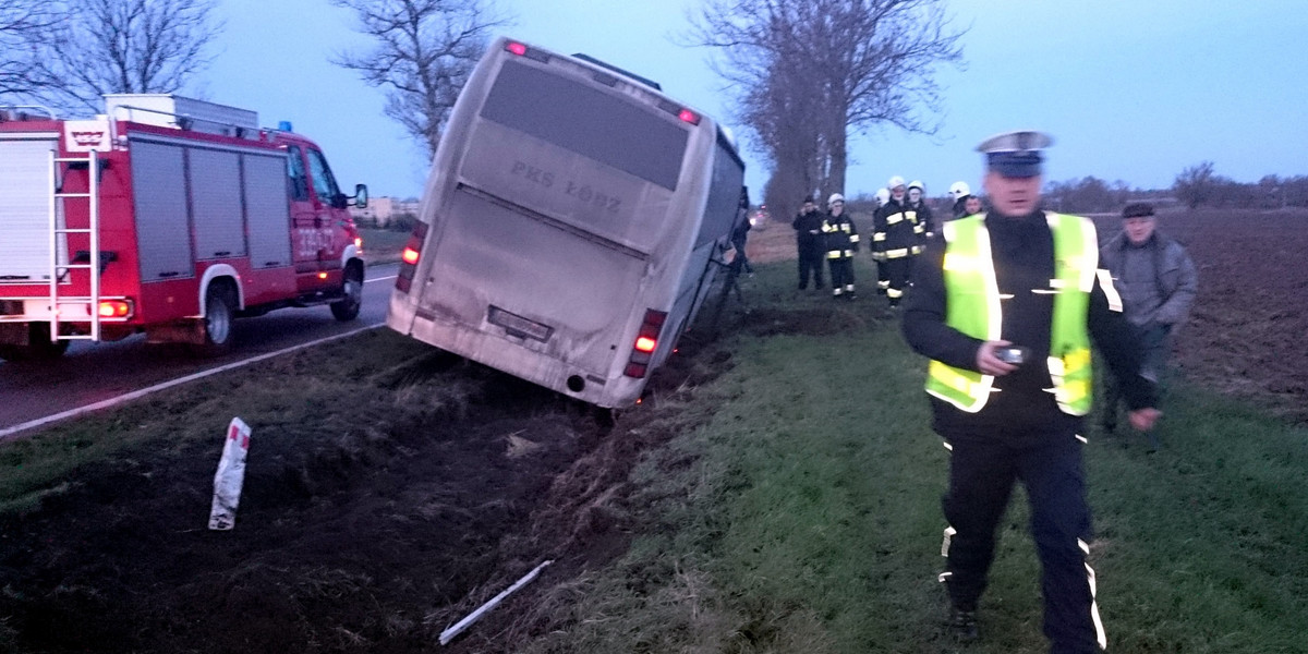 wypadek autobusu PKS