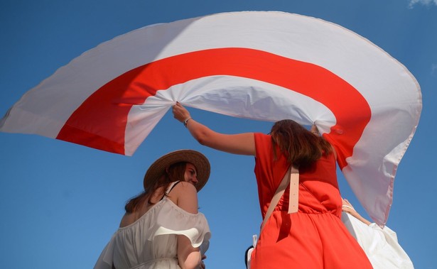 Białoruś protest