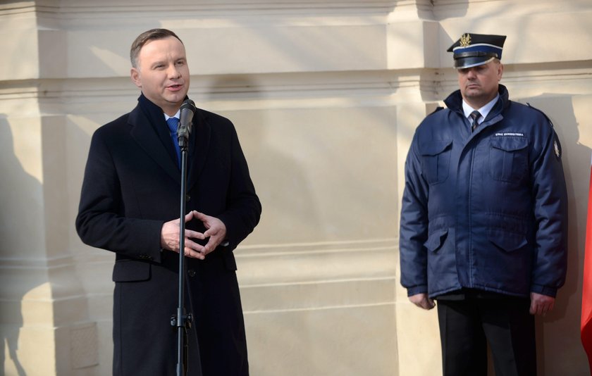 Andrzej Duda przemawia z okazji rocznicy Marca '68