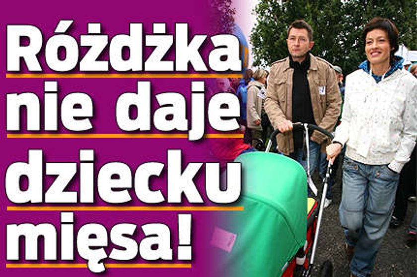 Różczka nie daje dziecku mięsa