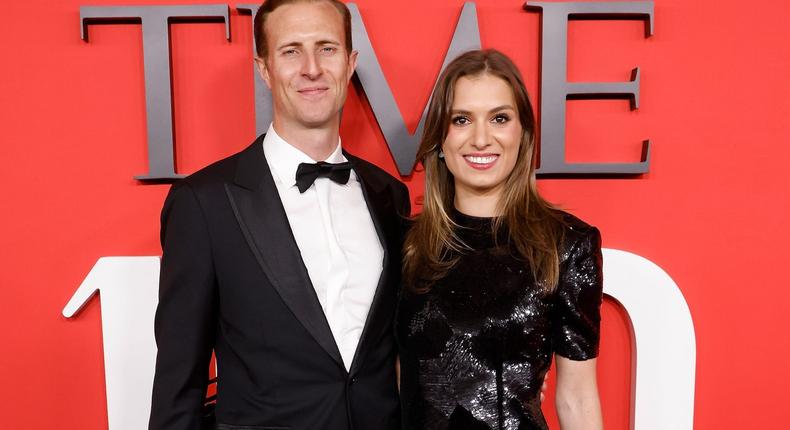 Tellef Lundevall and Mariah Kennedy Cuomo attend the 2024 Time100 Gala in April 2024.Taylor Hill/FilmMagic/Getty Images