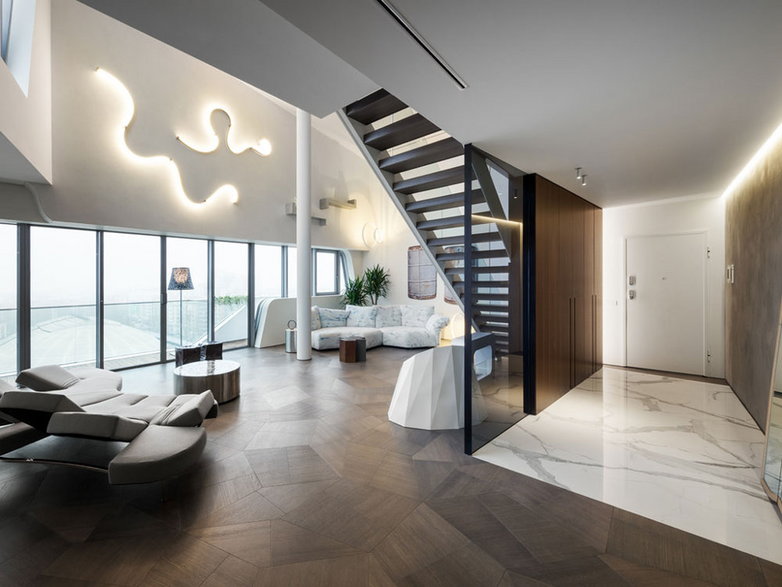 Penthouse One-11, projekt: Zaha Hadid Architects
