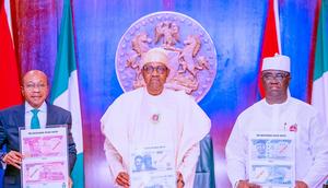 President Buhari-presides-over-FEC-and-the-Launch-of-the-Newly-Redesigned-Naira-Notes-at-the-State-House-Abuja