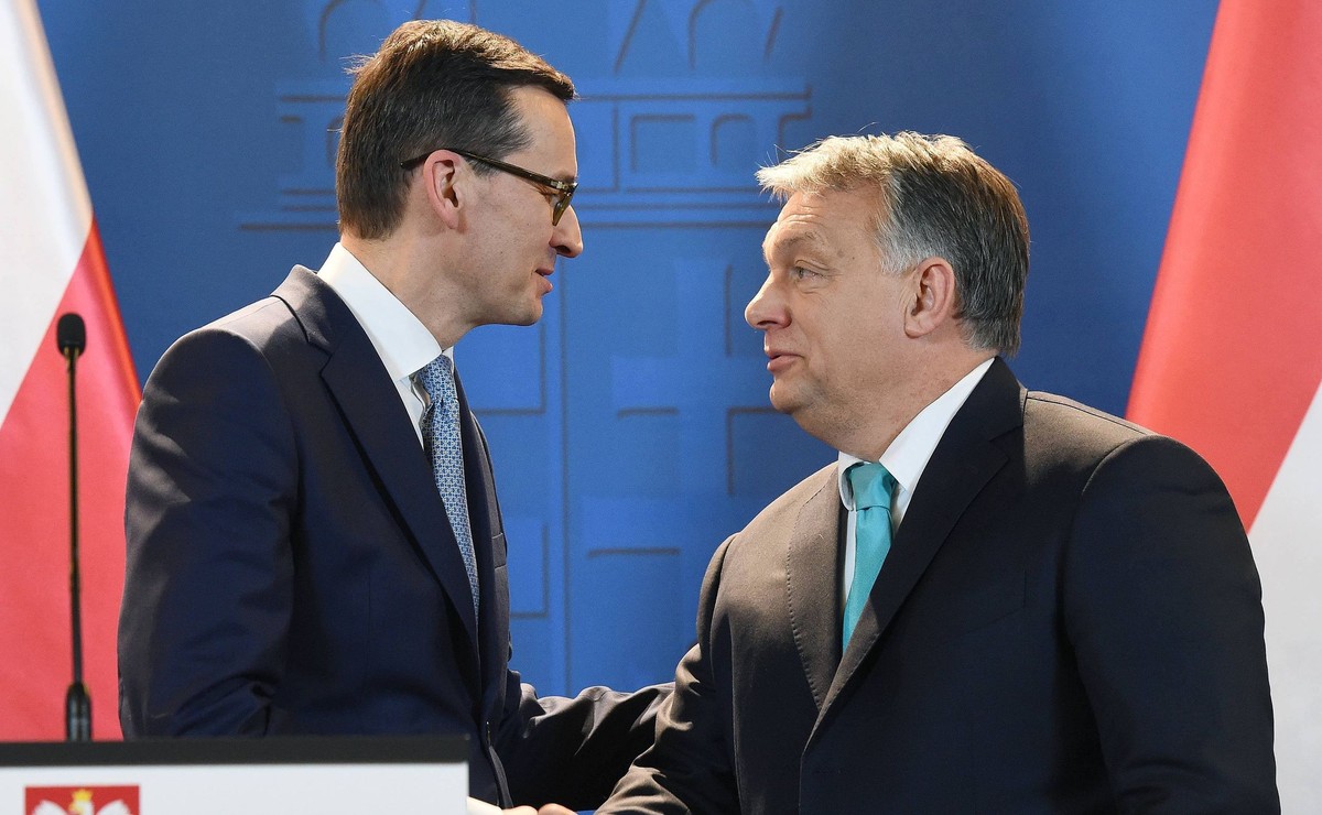 Mateusz Morawiecki i Viktor Orban