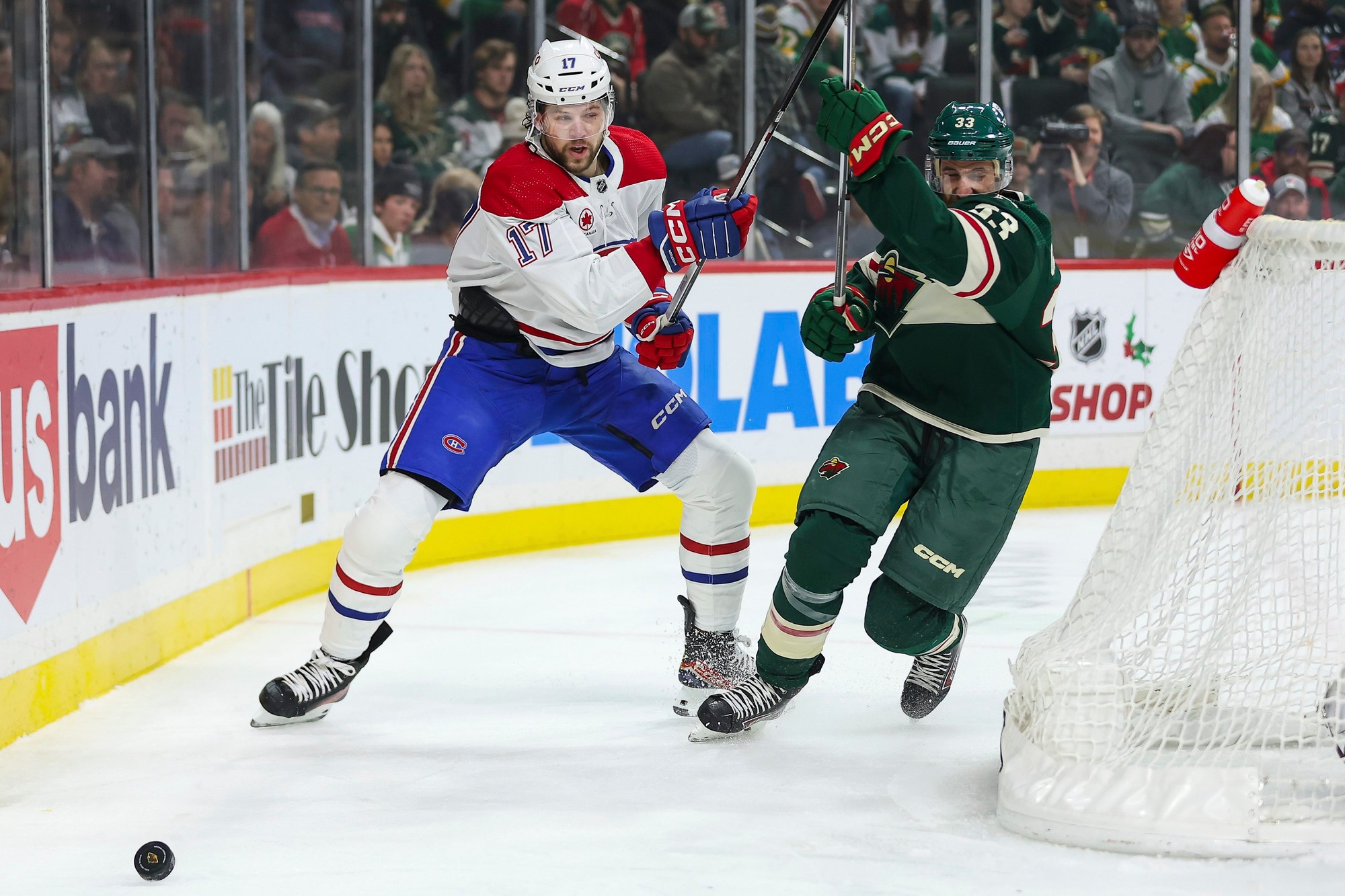 Zápas NHL: Minnesota Wild - Montreal Canadiens.