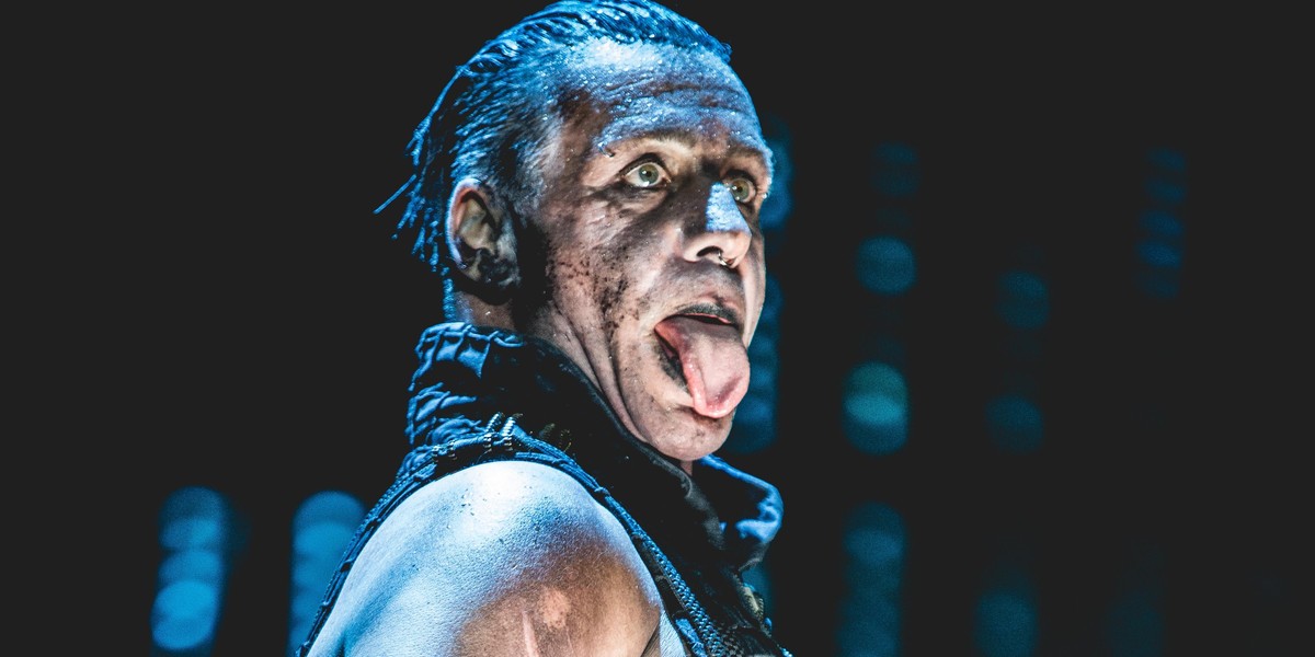 Till Lindemann z grupy Rammstein.