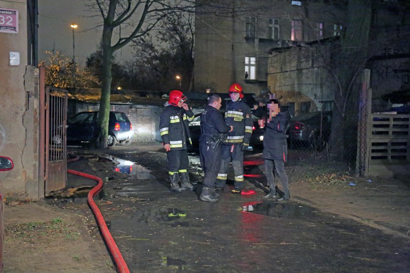 Pożar w kamienicy. Nie żyje jeden z lokatorów