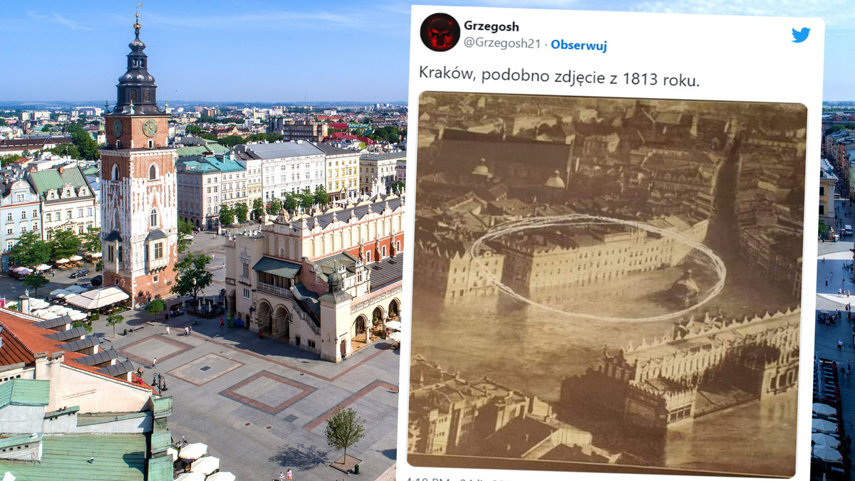 Tajemnicze zdjęcie kataklizmu w Krakowie. Sprawdziliśmy, czy jest prawdziwe