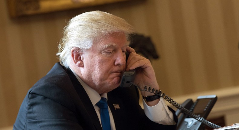 Trump talks to Putin by phone