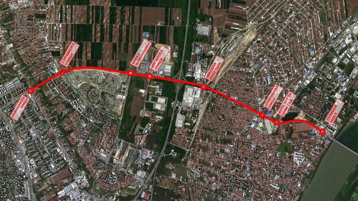 Gradnja osam kružnih tokova od Pupinovog mosta ka Novom Beogradu koštaće 44 miliona evra: traži se izvođač