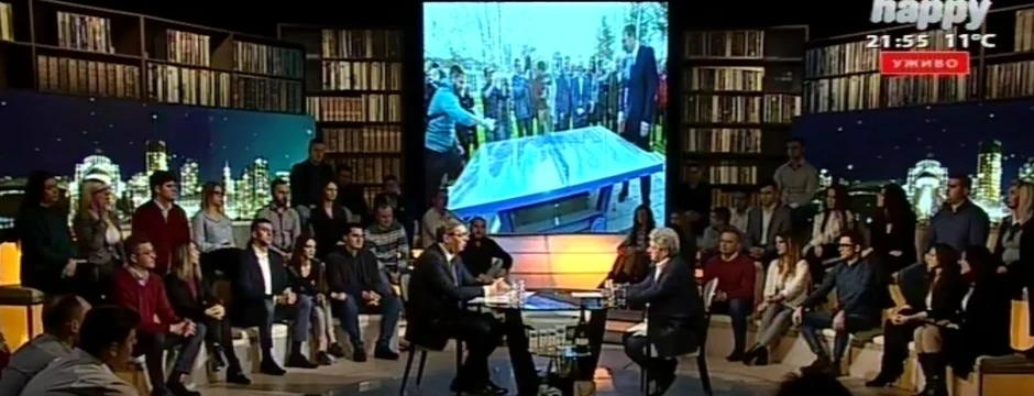 Vučić u emisiji "Ćirilica"