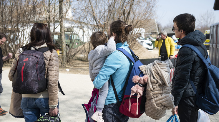 Újabb menekültek érkeztek/ Fotó: Balázs Attila/ MTI