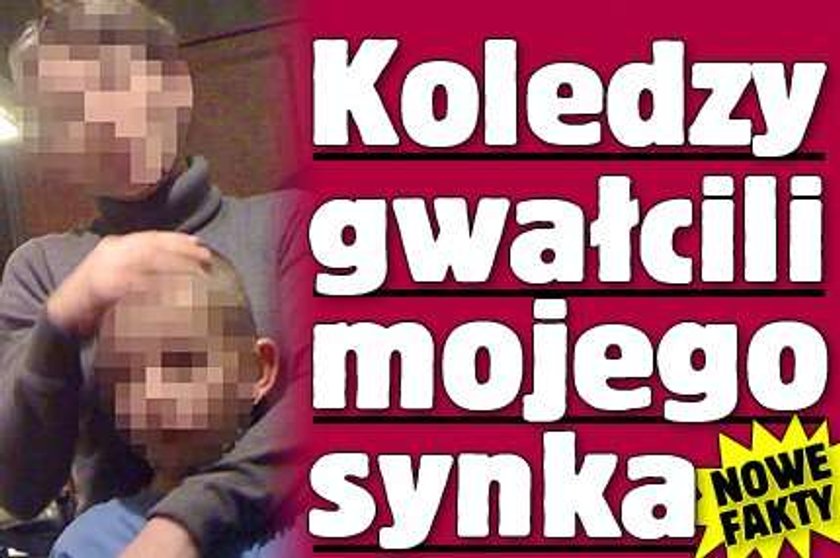 Koledzy gwałcili mojego synka. Nowe fakty