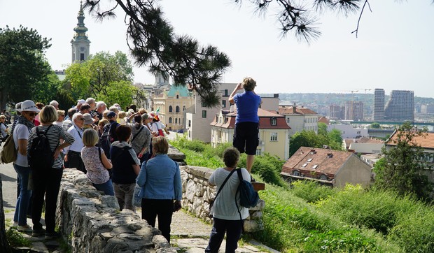 Turisti u Beogradu