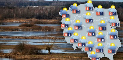 W środę wiosna, a w sobotę śnieg. Uwaga! W prognozie zagrożeń meteo pojawił się silny wiatr, już w piątek [PROGNOZA POGODY] 